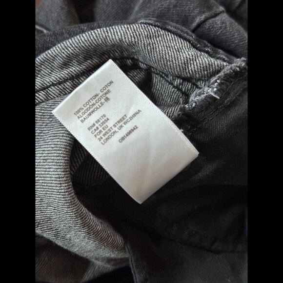 BDG Urban Outfitters Jeans 24 Womens Gray Cowgirl Straight Charcoal Denim - Picture 10 of 11